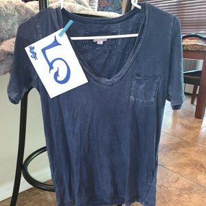 Acid washed lightweight t shirt